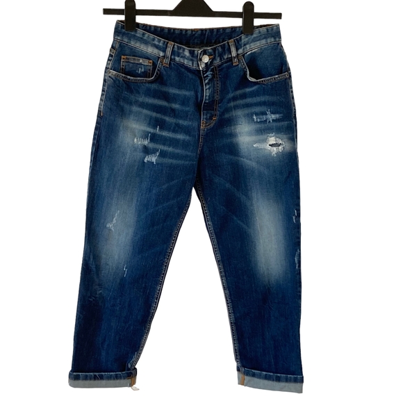 Made in Italy Other - Preloved Made in Italy Men's Blue Denim Distressed Jeans - Size 42, Authentic